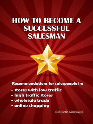 cover image of How to become a successful salesman